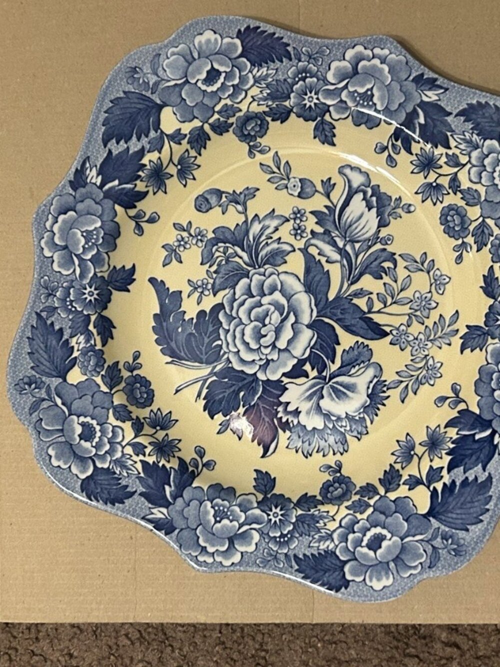 Spode Blue Room Garden Collection Boxed Set of 4 Collector Plates - Picture 4 of 14